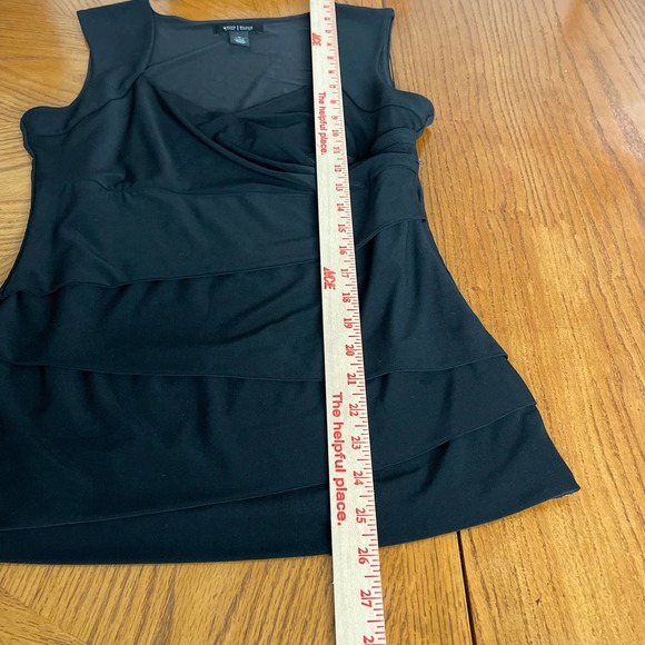 White House Black Market Dressy Tank Top Women Sz M Women Slightly used - Picture 7 of 9